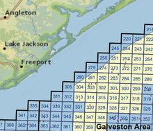 Gulf Coast Oil & Gas Map - Blocks