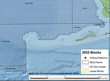 Gulf Coast Oil & Gas Map - Blocks