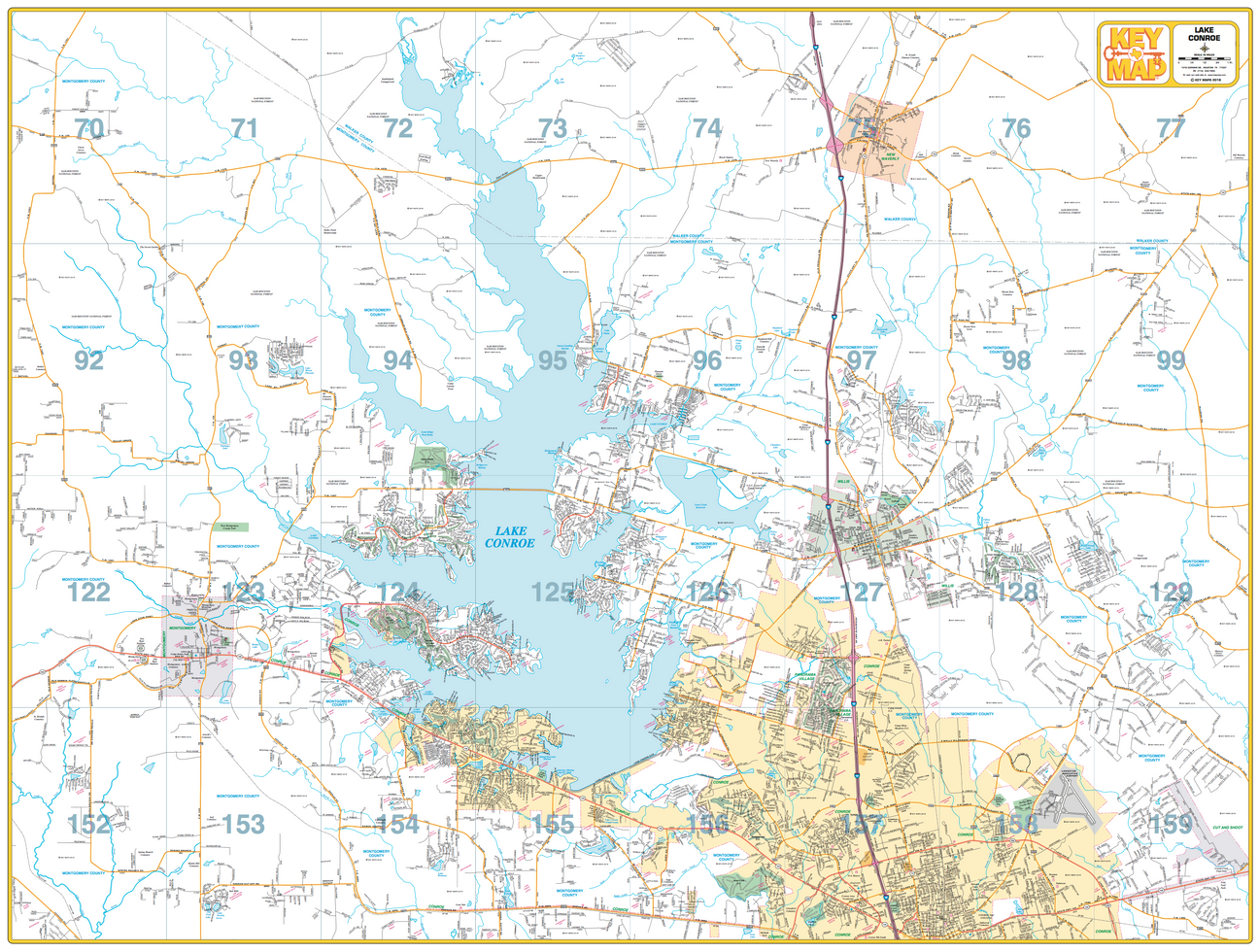 Lake Conroe Houston Map Company   10 1296x 