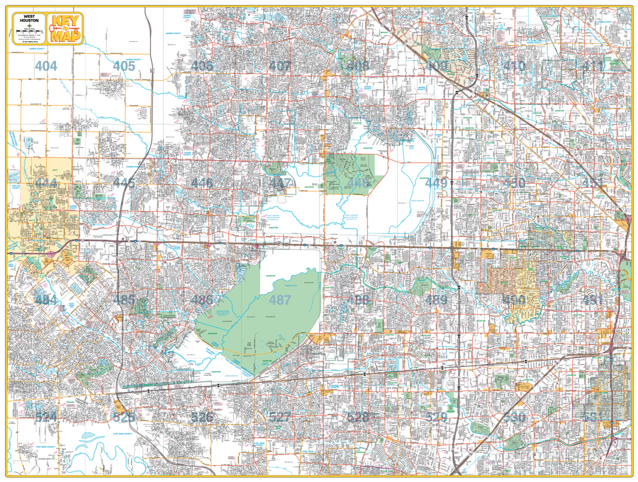 West Houston – Houston Map Company