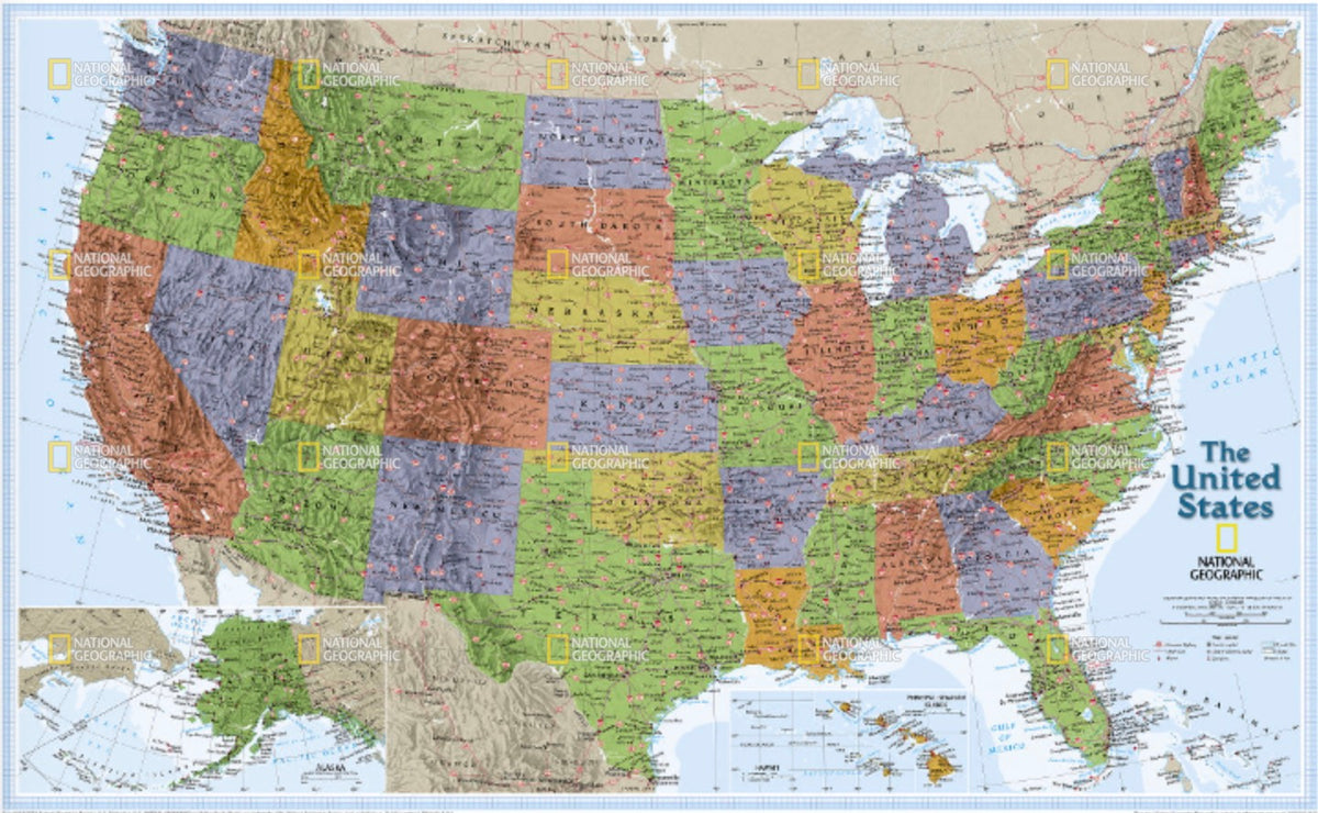 National Geograhic - USA Explorer – Houston Map Company