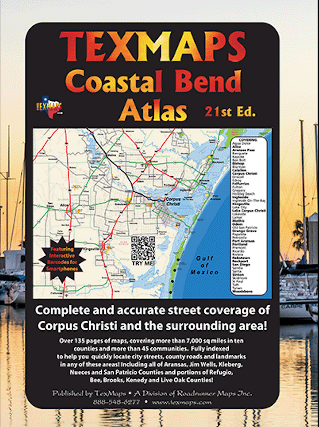 Corpus Christi Atlas - Houston Map Company